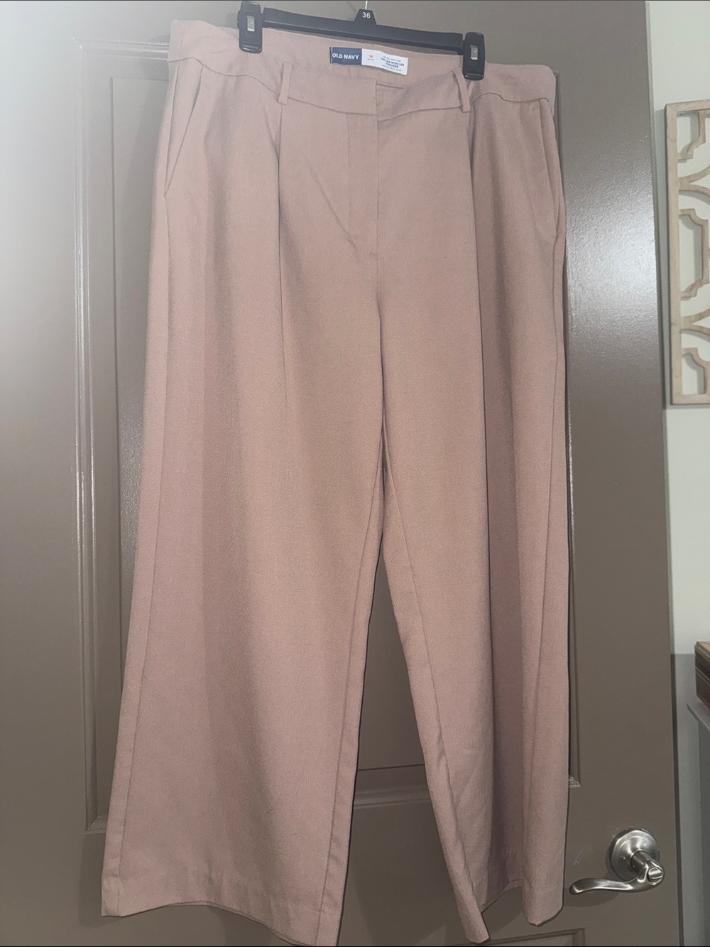 Old Navy Extra High Rise Taylor Wide Leg Trousers